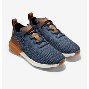 Cole Haan Shoes Mens 12 M Zerogrand All Day Knit Stitchlite Sneakers Indigo Blue